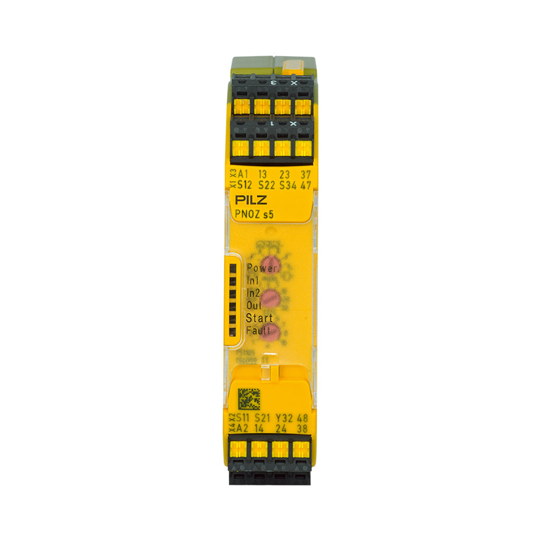 Safety Relays PILZ เซฟตี้ รีเลย์ PNOZ s5 C 48-240VACDC 2 n/o 2 n/o t code 751135