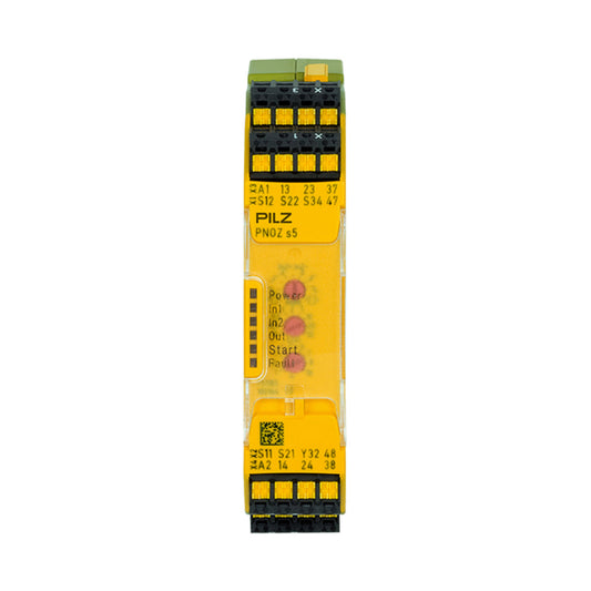 Safety Relays PILZ เซฟตี้ รีเลย์ PNOZ s5 C 24VDC 2 n/o 2 n/o t coated code 751185