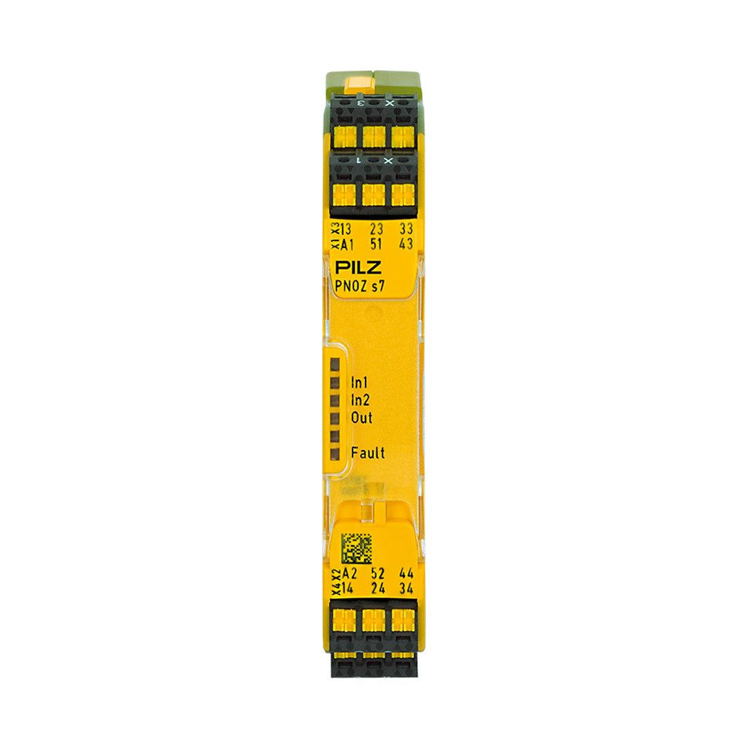 Safety Relays PILZ เซฟตี้ รีเลย์ PNOZ s7 C 4 n/o 1 n/c coated code 751187