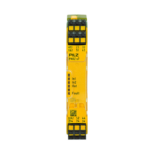 Safety Relays PILZ เซฟตี้ รีเลย์ PNOZ s7 C 4 n/o 1 n/c coated code 751187