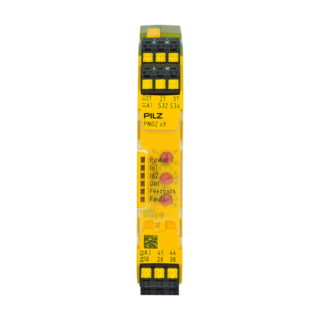 Safety Relays PILZ เซฟตี้ รีเลย์ PNOZ s9 C 24VDC 3 n/o t 1 n/c t coated code 751189