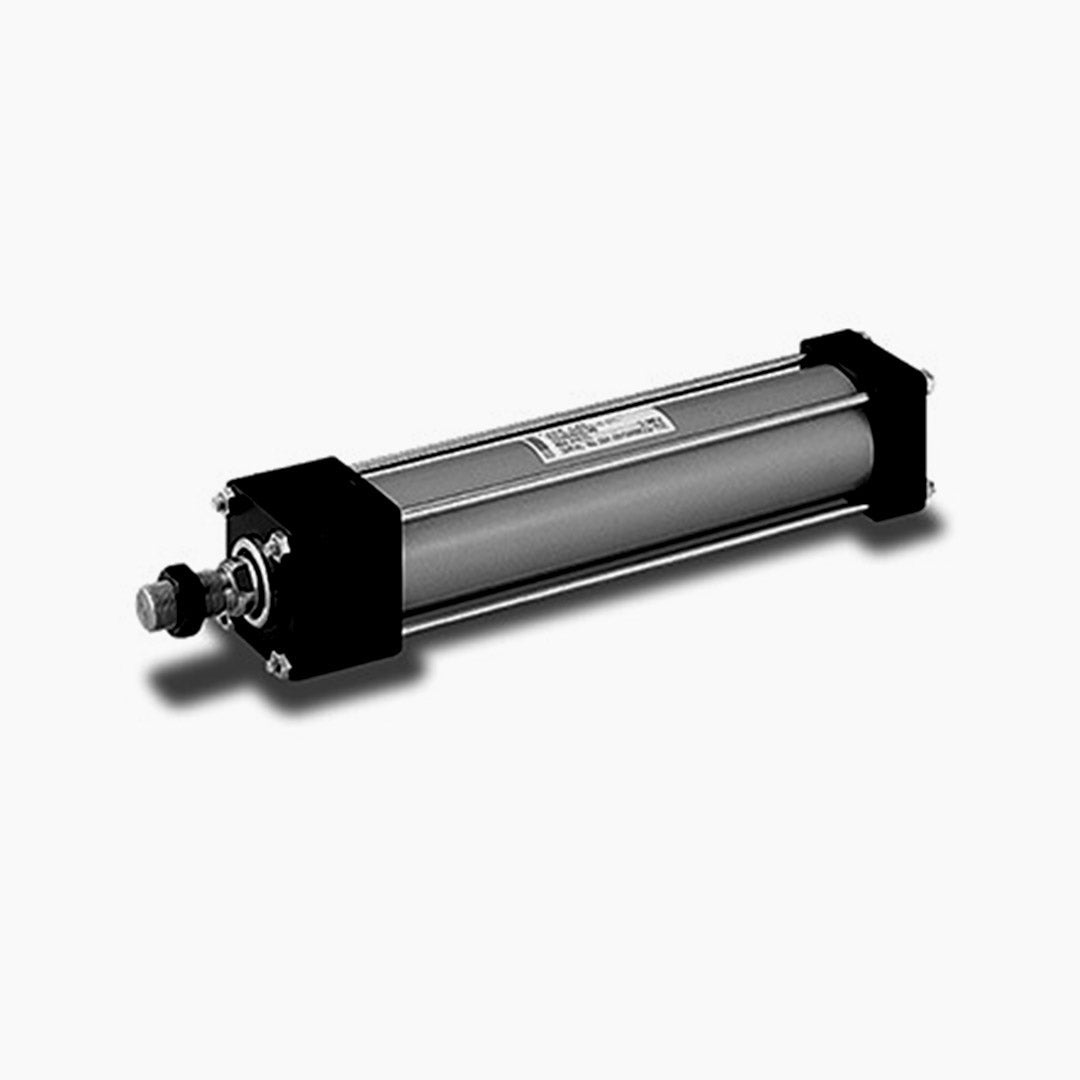 YUKEN กระบอกไฮดรอลิก (Hydraulic Cylinders) ขนาด63 ซีรีส์CJT35 LB Foot Mounting Side End Angles Type รหัสKS−CJT35− 63S−30