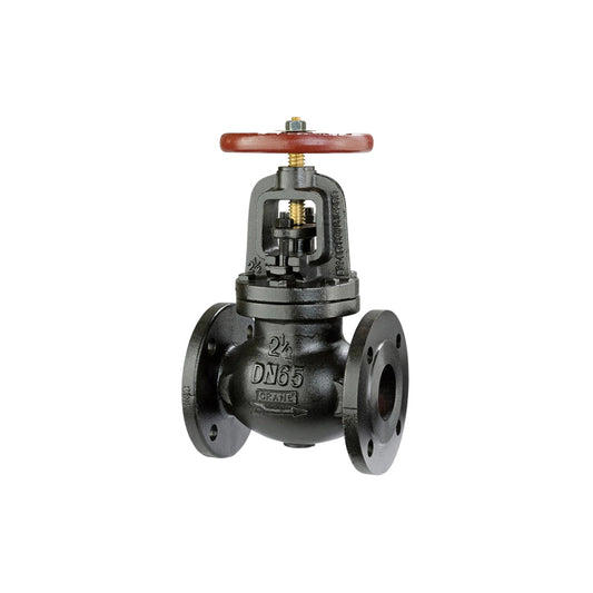Globe Valve (โกลบวาล์ว) Crane 150 นิ้ว Cast Iron Model FM369
