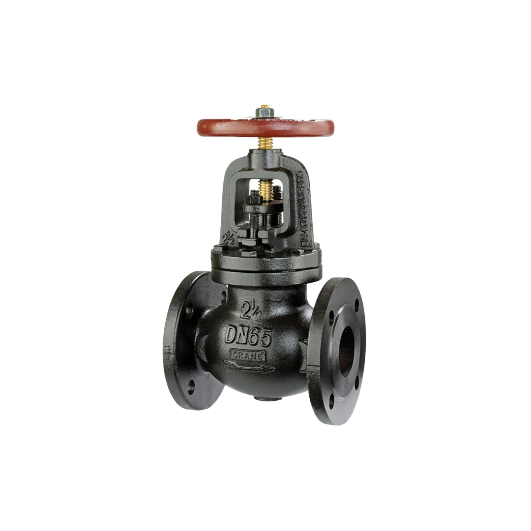 Globe Valve (โกลบวาล์ว) Crane 65 นิ้ว Cast Iron Model FM369