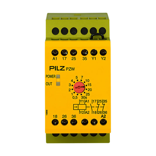 Safety Relays PILZ เซฟตี้ รีเลย์ PZW 30/24VDC 1n/o 2n/c code 774019
