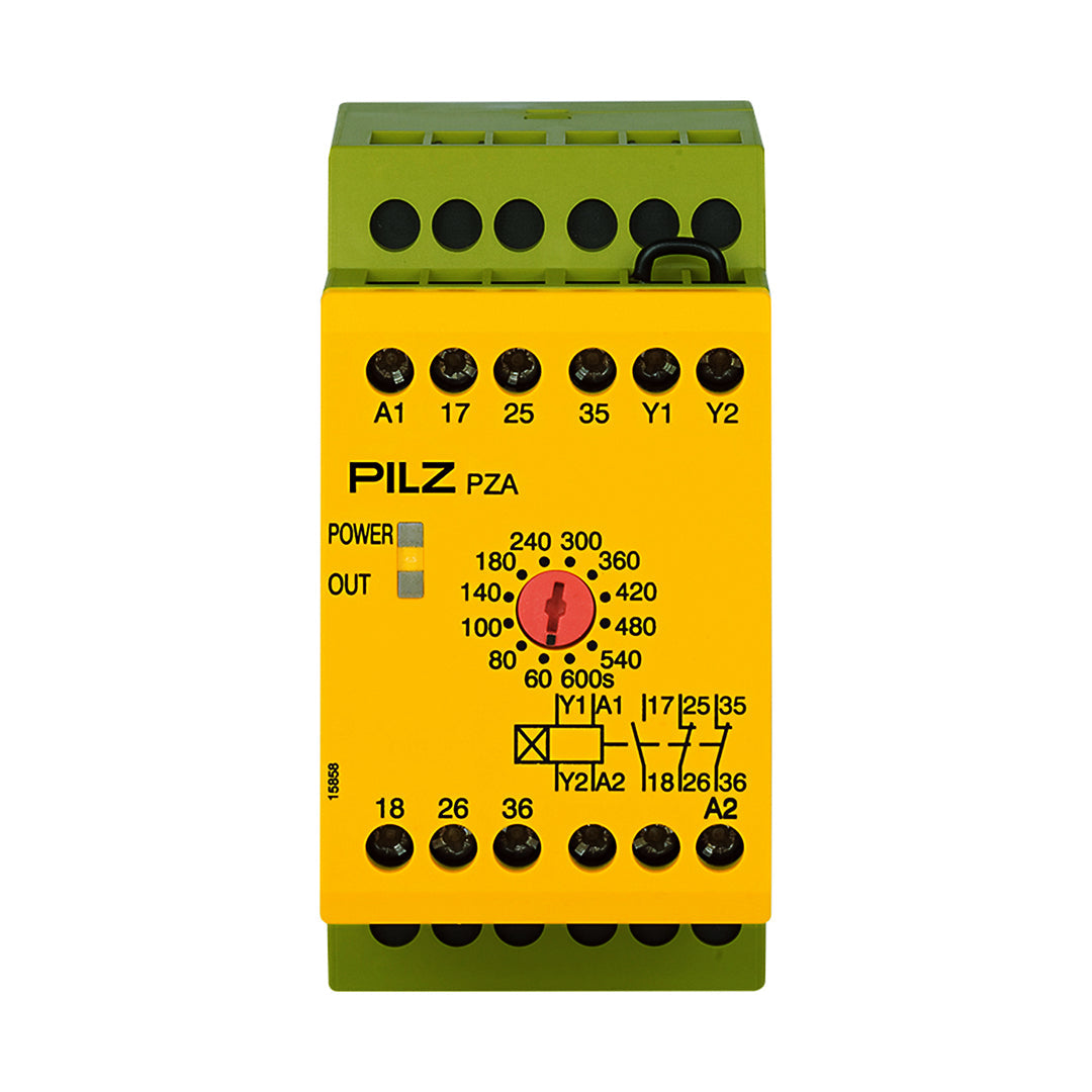Safety Relays PILZ เซฟตี้ รีเลย์ PZA 600/24VDC 1n/o 2n/c code 774028