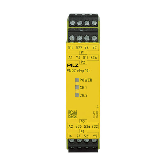 Safety Relays PILZ เซฟตี้ รีเลย์ PNOZ e1vp 10/24VDC 1so 1so t code 774131