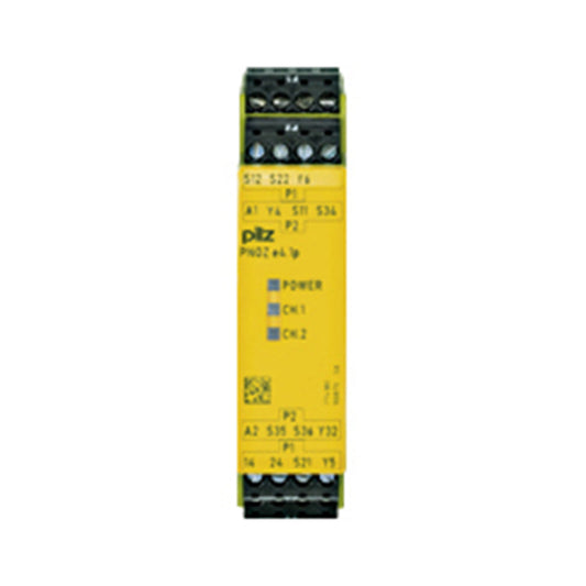 Safety Relays PILZ เซฟตี้ รีเลย์ PNOZ e4.1p 24VDC 2so code 774180