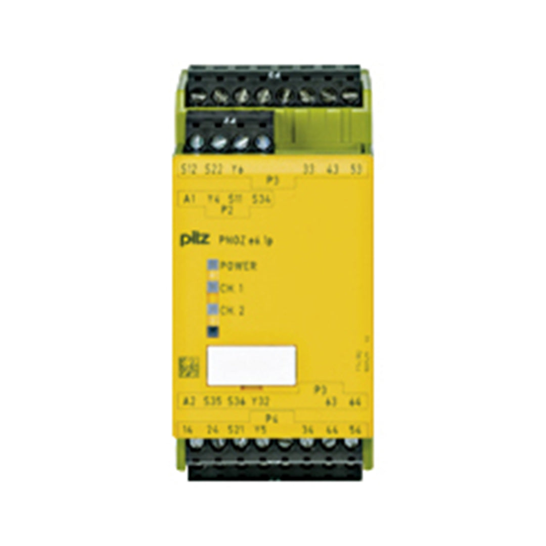 Safety Relays PILZ เซฟตี้ รีเลย์ PNOZ e6.1p 24VDC 4n/o 2so code 774192