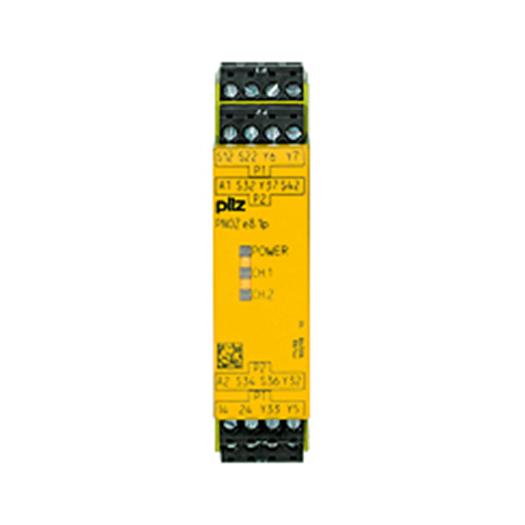 Safety Relays PILZ เซฟตี้ รีเลย์ PNOZ e8.1p 24VDC 2so code 774198