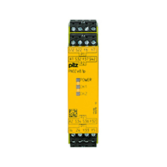 Safety Relays PILZ เซฟตี้ รีเลย์ PNOZ e8.1p 24VDC 2so code 774198