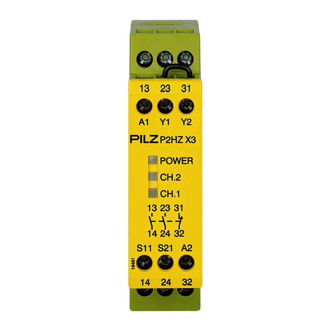 Safety Relays PILZ เซฟตี้ รีเลย์ P2HZ X3 24VDC 2n/o 1n/c code 774350