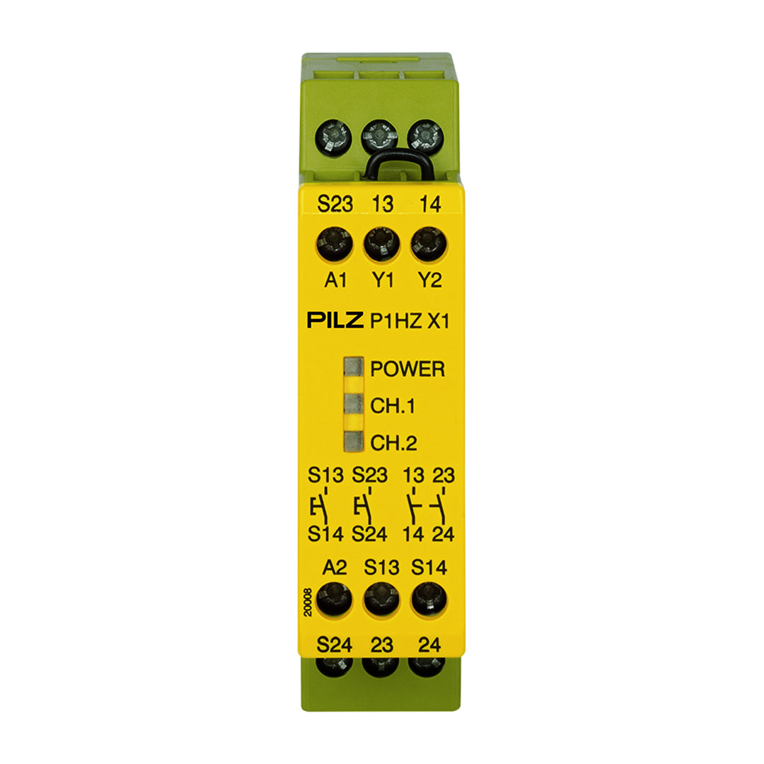 Safety Relays PILZ เซฟตี้ รีเลย์ P1HZ X1 24VDC 2n/o code 774360