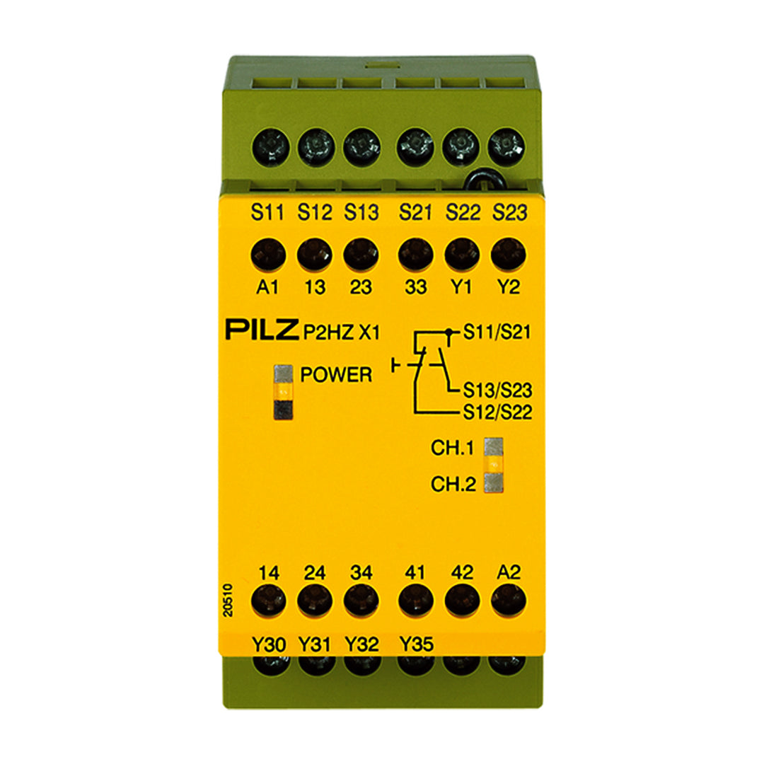 Safety Relays PILZ เซฟตี้ รีเลย์ P2HZ X1 115VAC 3n/o 1n/c code 774435