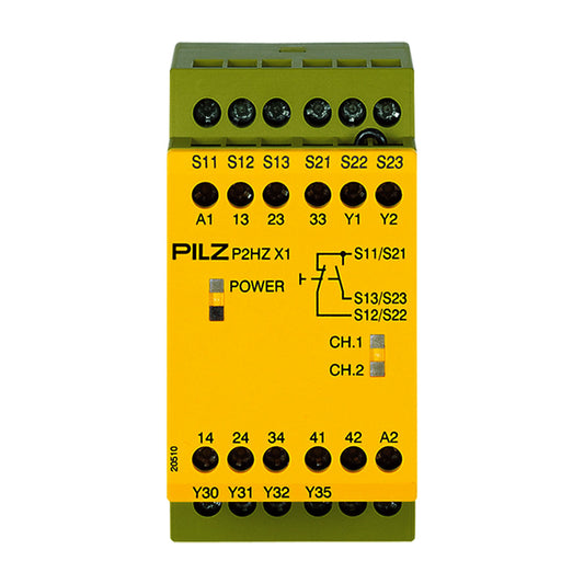 Safety Relays PILZ เซฟตี้ รีเลย์ P2HZ X1 115VAC 3n/o 1n/c code 774435