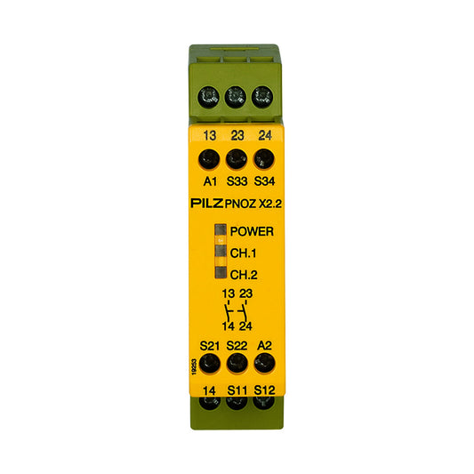 Safety Relays PILZ เซฟตี้ รีเลย์ PNOZ X2.2 24VAC/DC 2n/o code 774607