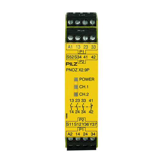 Safety Relays PILZ เซฟตี้ รีเลย์ PNOZ X2.9P 24VDC 3n/o 1n/c code 777300