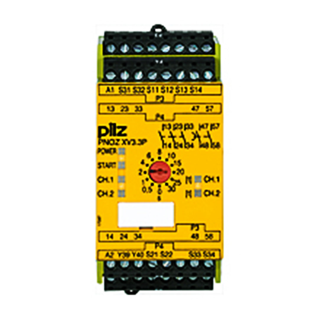 Safety Relays PILZ เซฟตี้ รีเลย์ PNOZ XV3.3P 30/24VDC 3n/o 2n/o t code 777511
