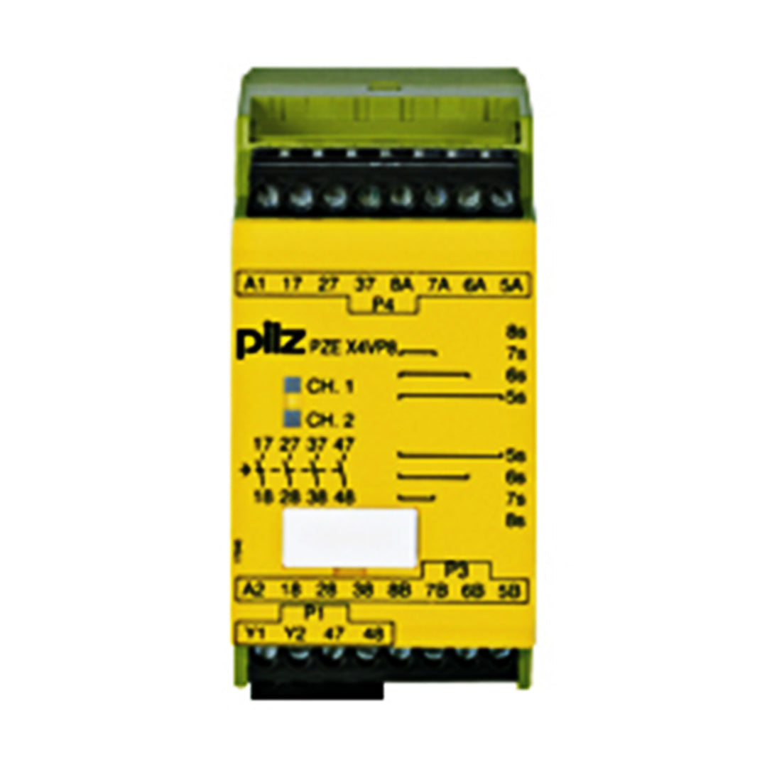Safety Relays PILZ เซฟตี้ รีเลย์ PZE X4VP8 24VDC 4n/o code 777584