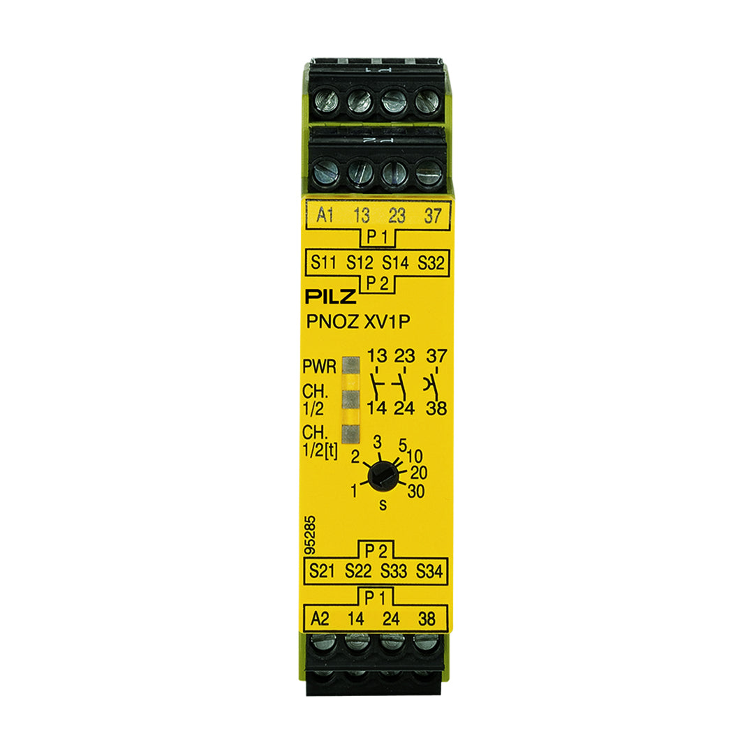 Safety Relays PILZ เซฟตี้ รีเลย์ PNOZ XV1P 30/24VDC 2n/o 1n/o t code 777602
