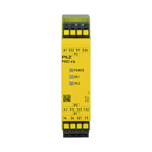 Safety Relays PILZ เซฟตี้ รีเลย์ PNOZ e1p C 24VDC 2so code 784130