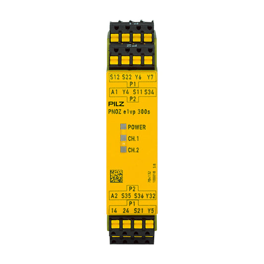 Safety Relays PILZ เซฟตี้ รีเลย์ PNOZ e1vp C 300/24VDC 1so 1so t code 784132