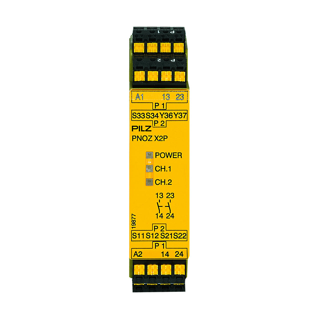 Safety Relays PILZ เซฟตี้ รีเลย์ PNOZ X2P C 24VACDC 2n/o code 787303