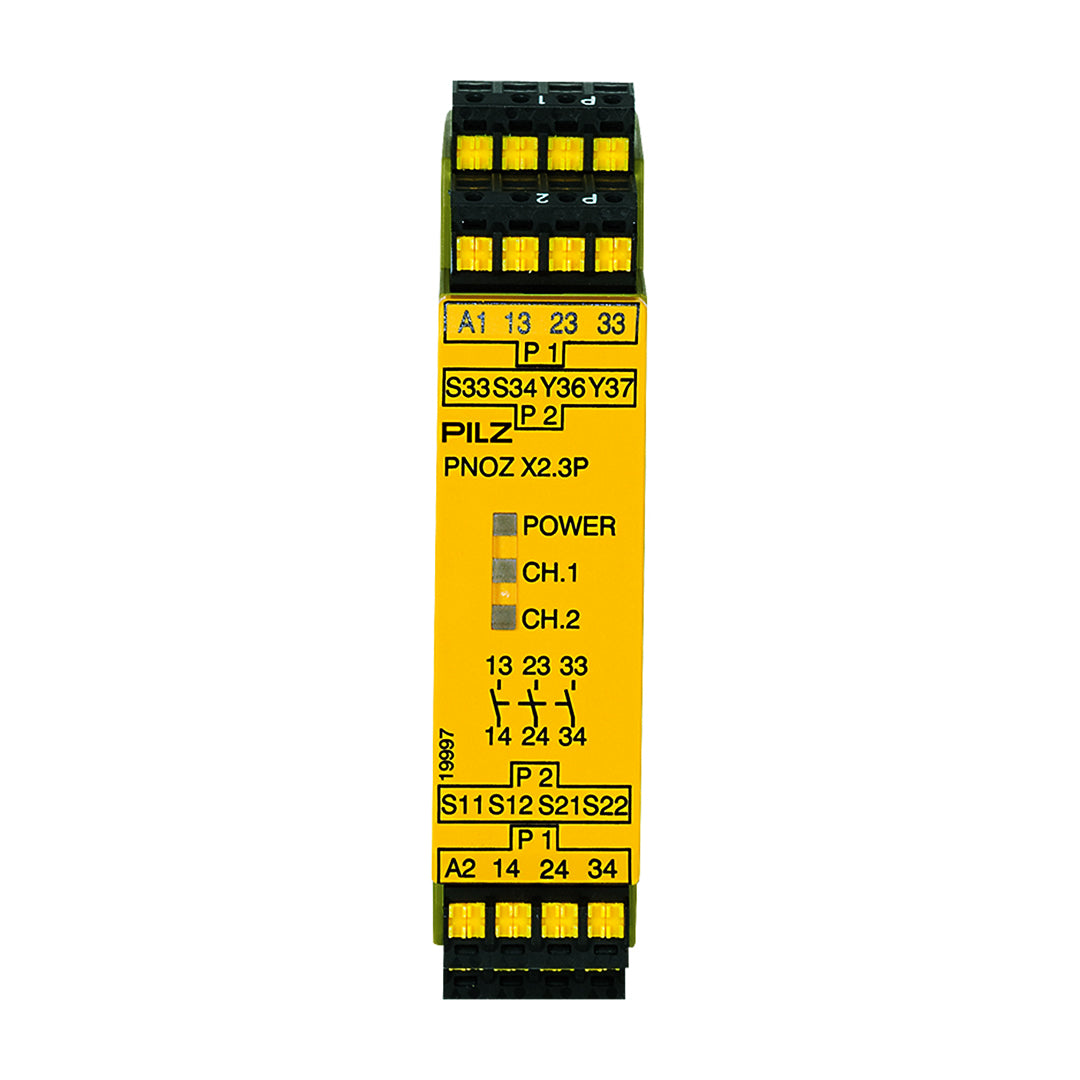 Safety Relays PILZ เซฟตี้ รีเลย์ PNOZ X2.3P C 24VACDC 3n/o code 787304