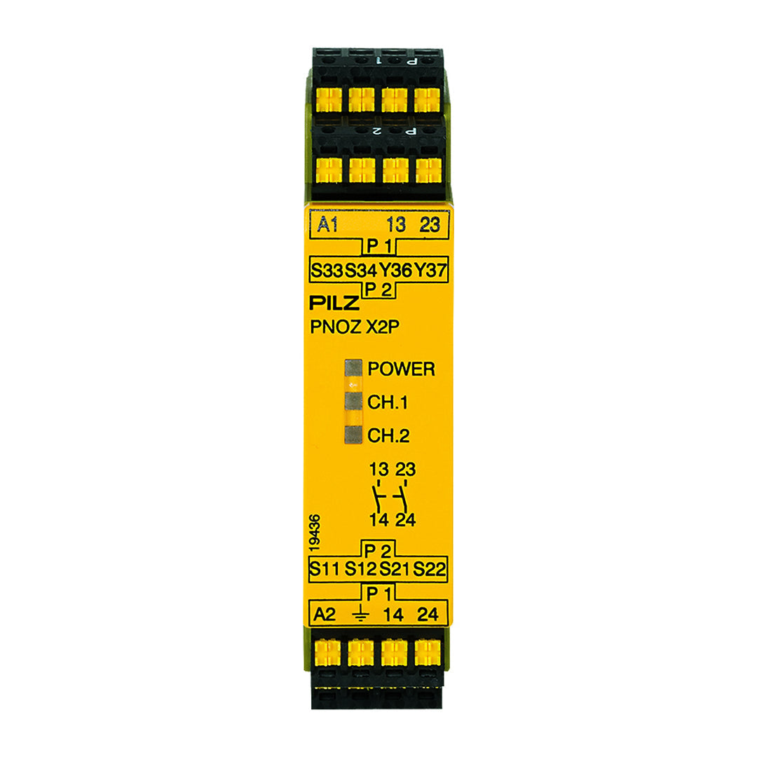 Safety Relays PILZ เซฟตี้ รีเลย์ PNOZ XV2P C 30/24VDC 2n/o 2n/o t code 787500