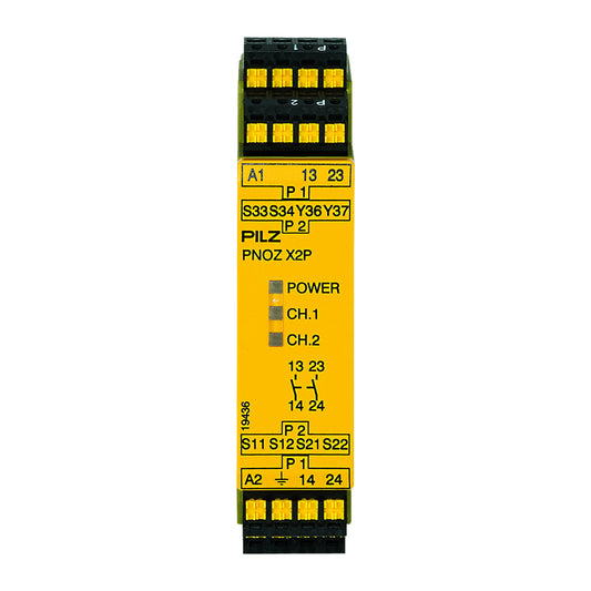 Safety Relays PILZ เซฟตี้ รีเลย์ PNOZ XV2P C 30/24VDC 2n/o 2n/o t code 787500