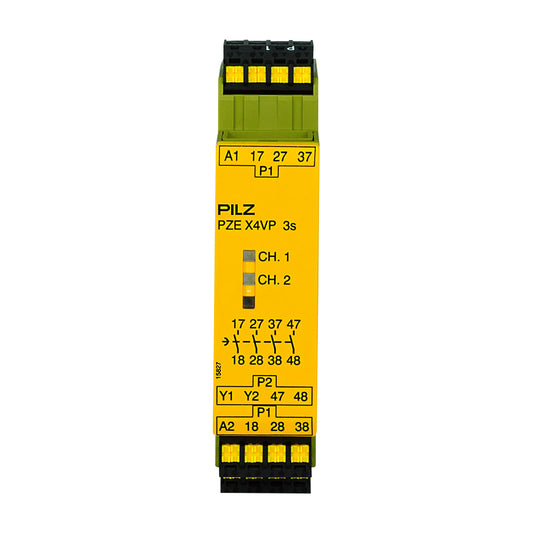 Safety Relays PILZ เซฟตี้ รีเลย์ PZE X4VP C 3/24VDC 4n/o fix code 787583