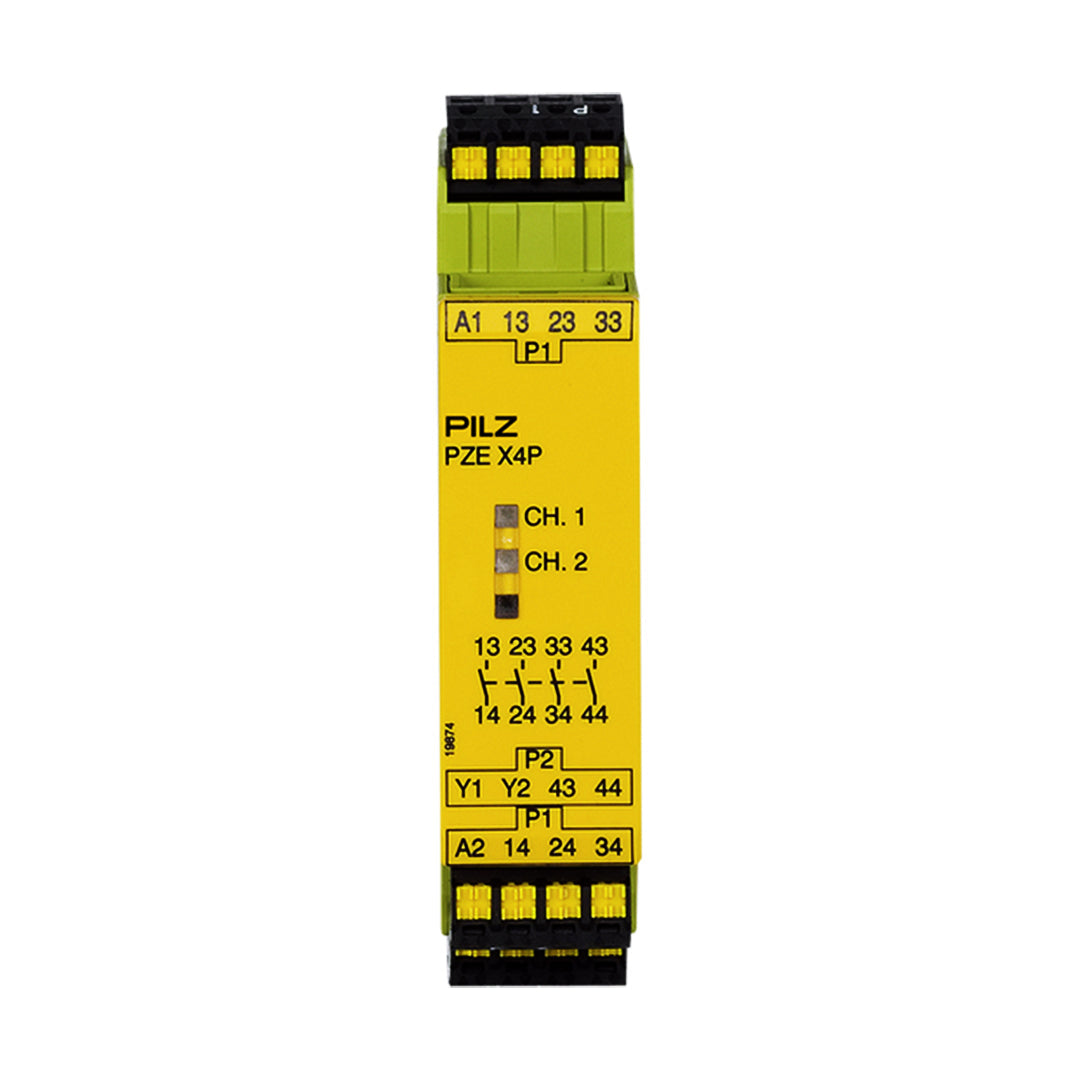 Safety Relays PILZ เซฟตี้ รีเลย์ PZE X4P C 24VDC 4n/o code 787585