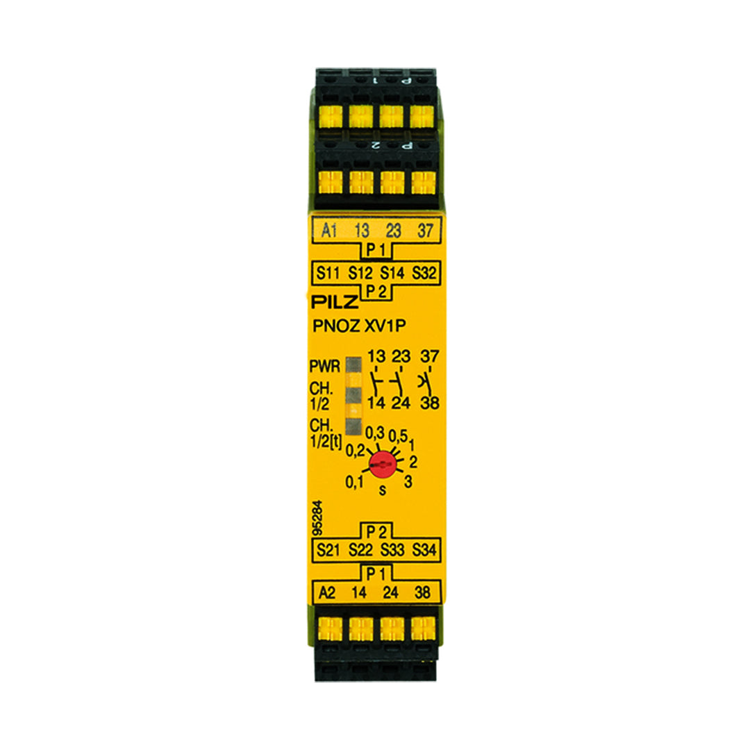Safety Relays PILZ เซฟตี้ รีเลย์ PNOZ XV1P C 3/24VDC 2n/o 1n/o t code 787601