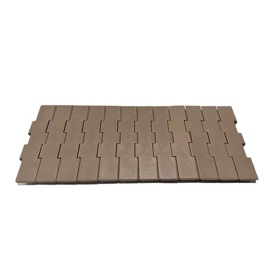 โซ่ลำเลียงแผ่นเรียบ Table top chain RPM Straight running plastic chain with double hinges code 821-K1000