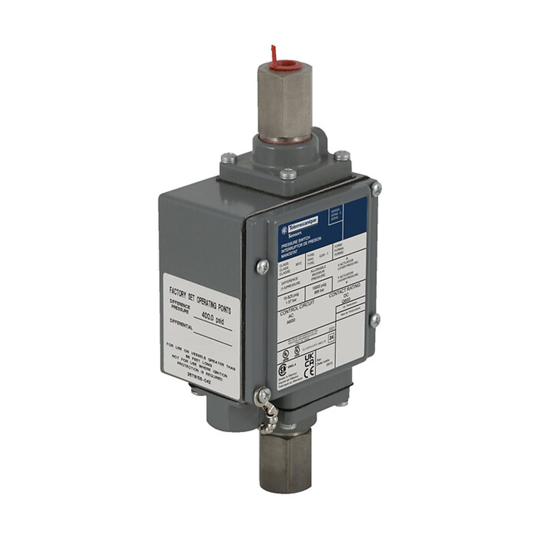 Pressure Sensor & Pressure Switch เซ็นเซอร์วัดความดัน Telemecanique Sensors code 9012GJW21