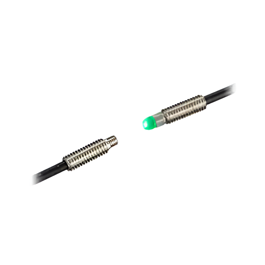 เซ็นเซอร์ KEYENCE Fiber Optic Sensor ไฟเบอร์แบบเกลียวและแบบรูปหกเหลี่ยม ชนิด 2 หัว (Thrubeam) FU-R77