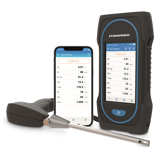 เครื่องวิเคราะห์ก๊าซเผาไหม้ Si-CA 130 Kit 3BH เครื่องมือวัด Sauermann - KIMO