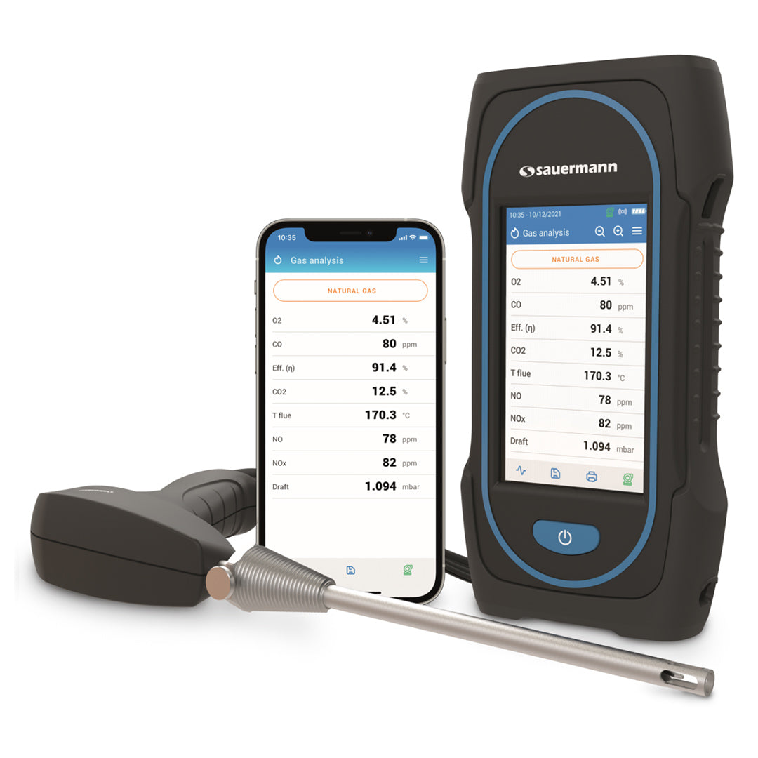 เครื่องวิเคราะห์ก๊าซเผาไหม้ Si-CA 130 Kit 3LowBH เครื่องมือวัด Sauermann - KIMO