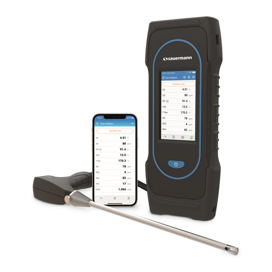 เครื่องวิเคราะห์ก๊าซเผาไหม้ Si-CA 230-3N เครื่องมือวัด Sauermann - KIMO