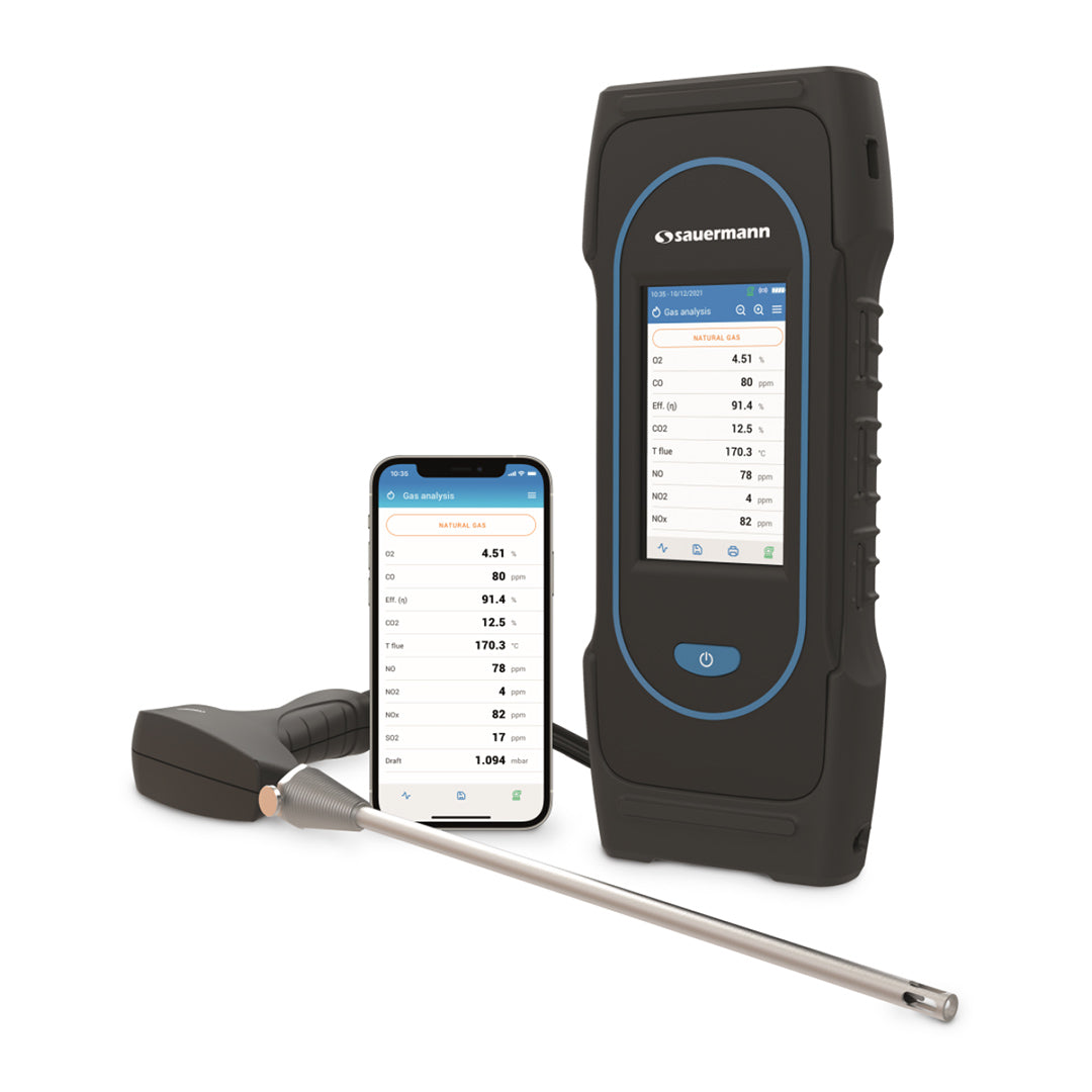 เครื่องวิเคราะห์ก๊าซเผาไหม้ Si-CA 230-4NS เครื่องมือวัด Sauermann - KIMO