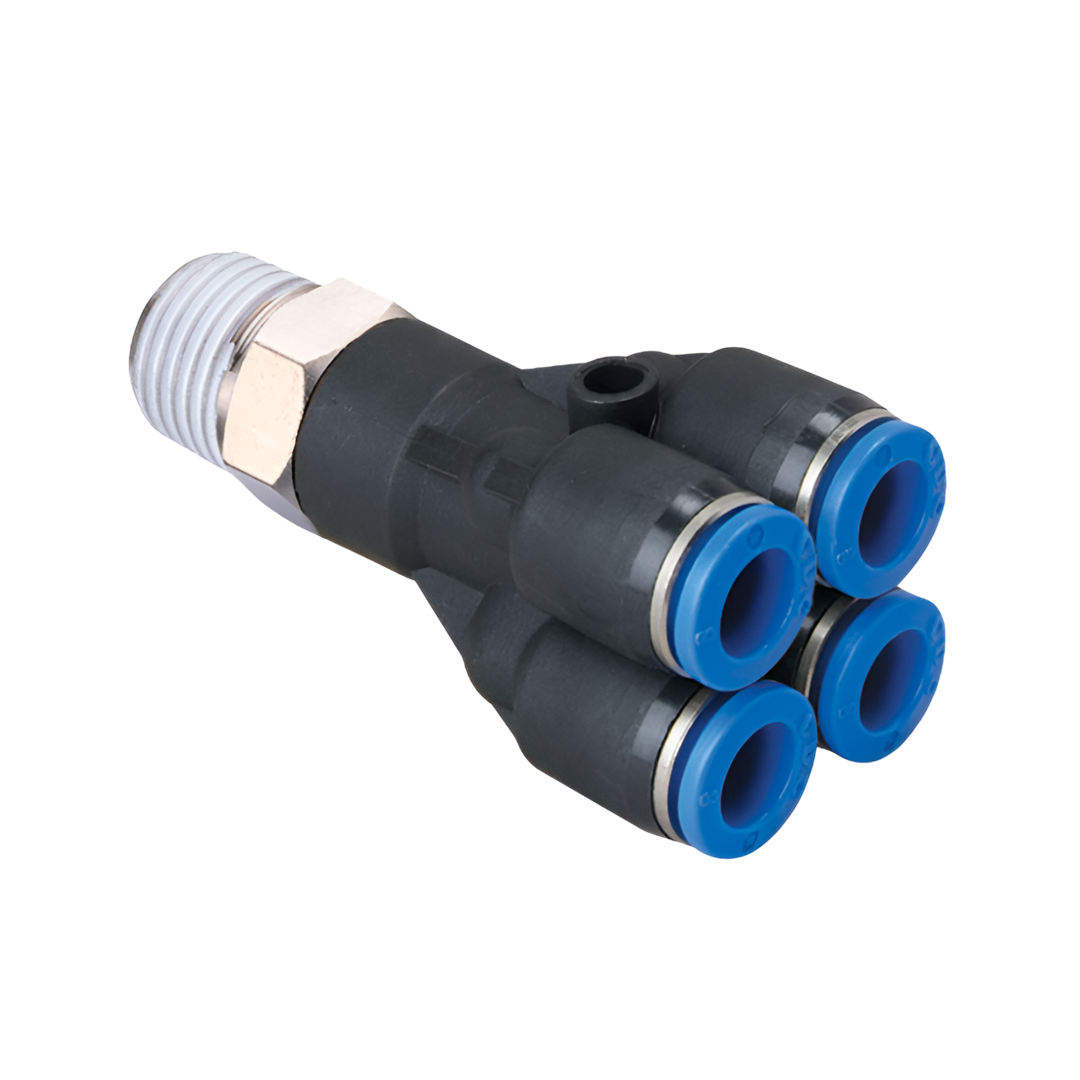 One-touch Fittings CDC Male Double Y PXT06-02