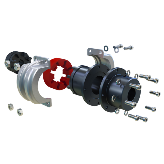 Couplings Martin Go-Flex T35 Single Ended Half Spacer Coupling Dimensions/Ratings GF50