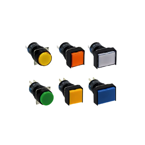 สวิตช์ปุ่มกด IDEC Push Button Switch AB6G-A1PB