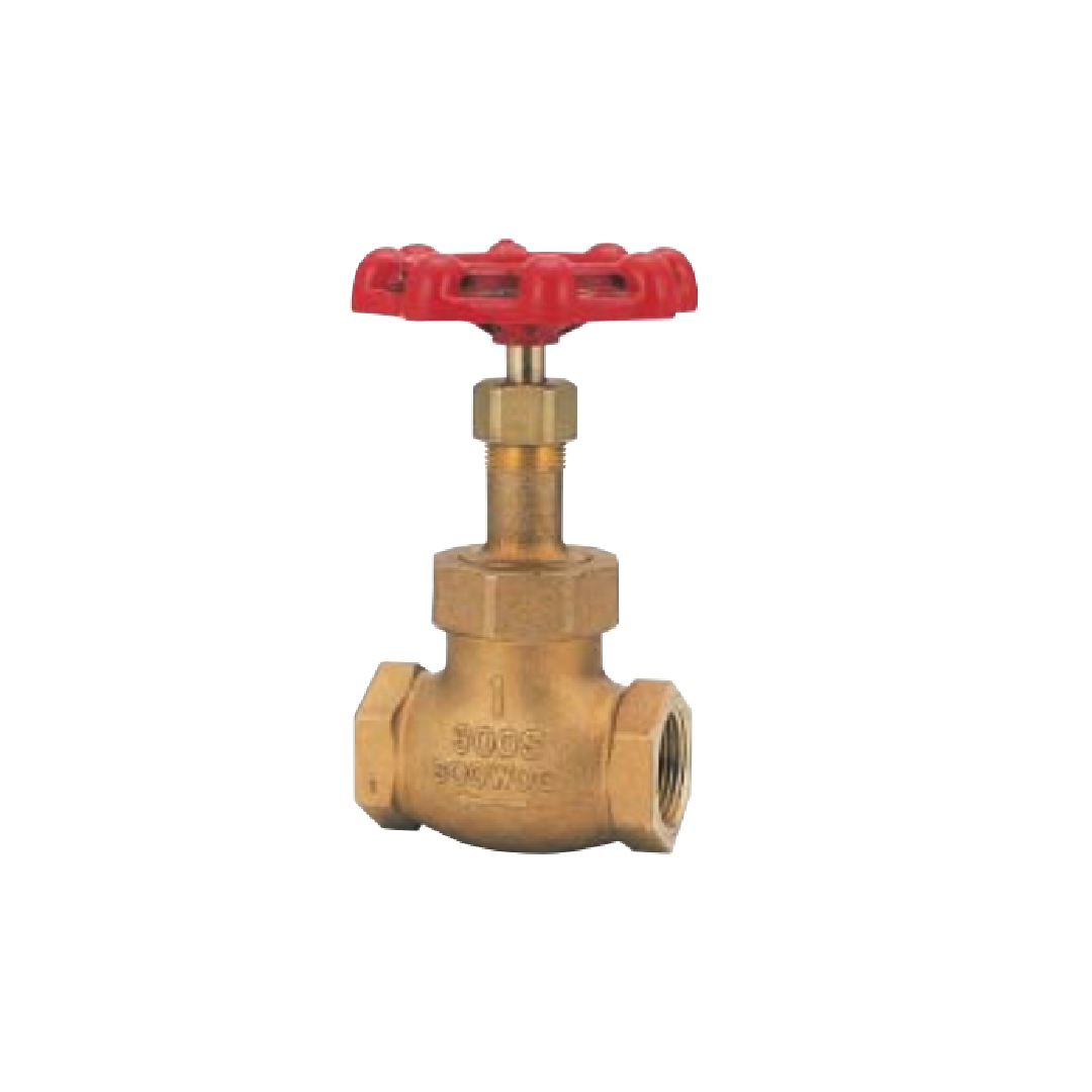 Globe Valve ทองเหลือง โกลบวาล์ว kitz รุ่น Fig. AK300D 1 1/4 นิ้ว (32 มม.)