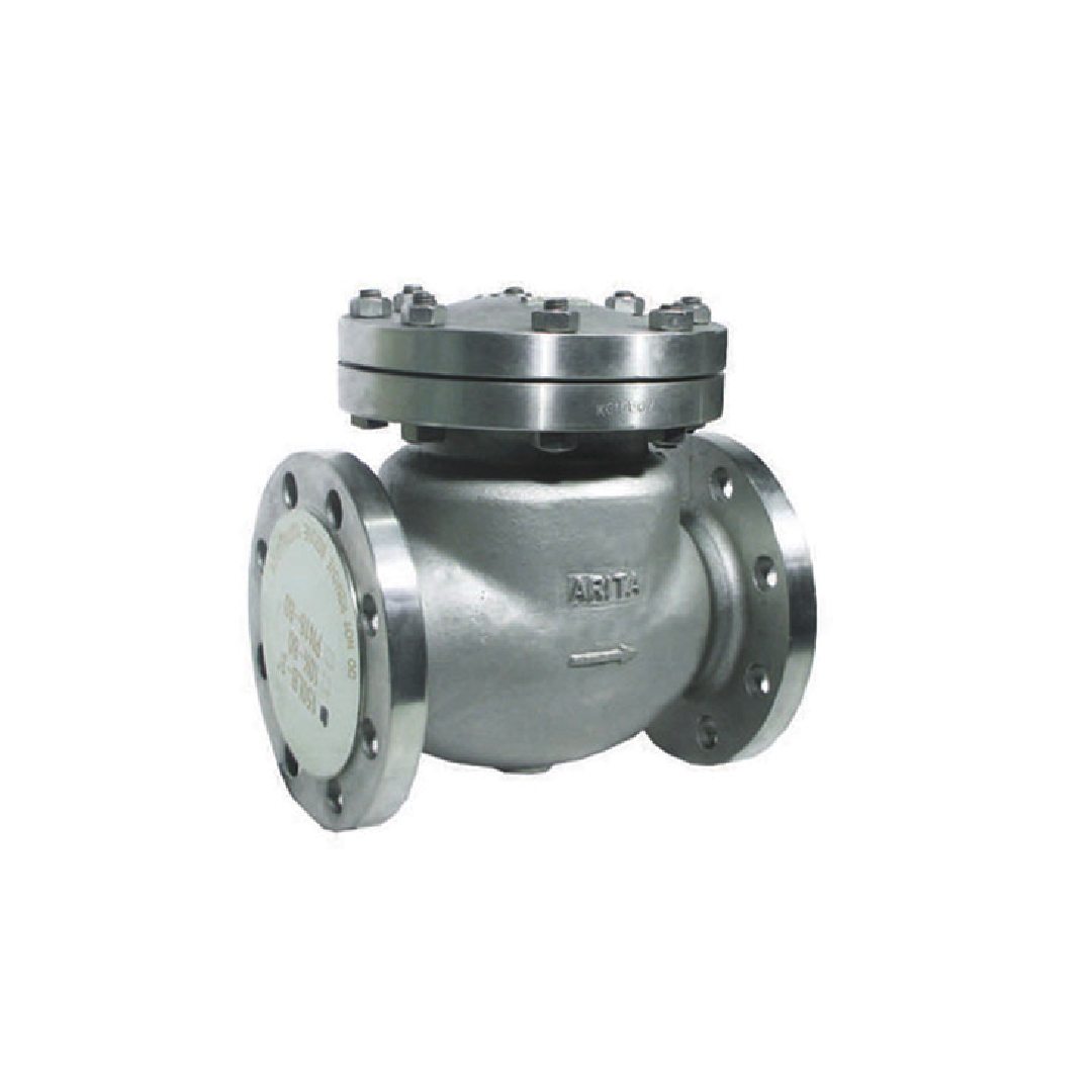 Arita สวิงเช็ควาล์ว SSW-F104 Swing Check Valve 4 นิ้ว Stainless Steel ...
