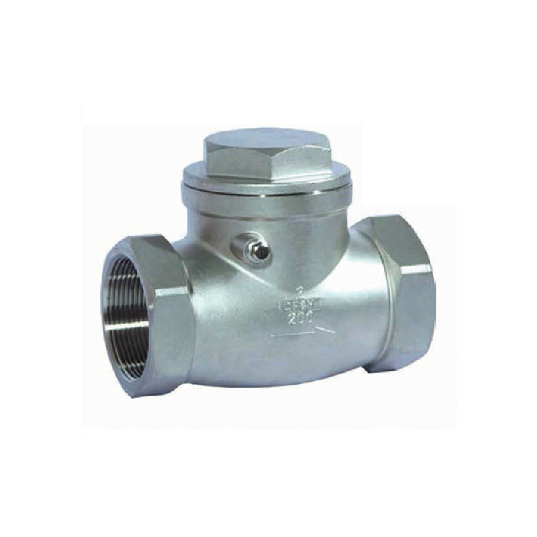 Arita สวิงเช็ควาล์ว SSW-S16 Swing Check Valve 1/2 นิ้ว Stainless Steel
