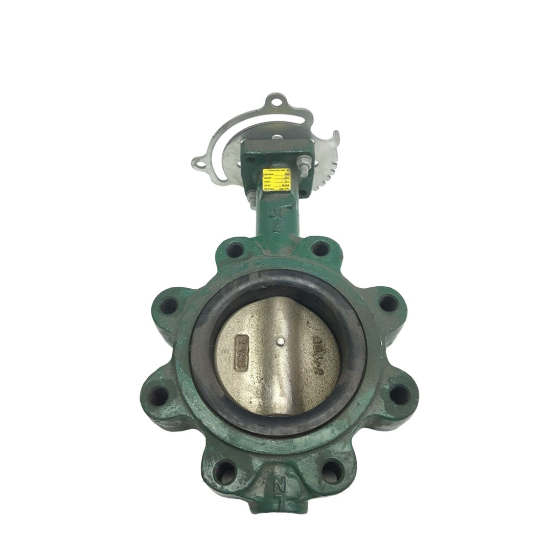 บัตเตอร์ฟลายวาล์ว 2 1/2นิ้ว (Butterfly Valve Crane) DN065 ANSI 300 Model 225 HANDLE