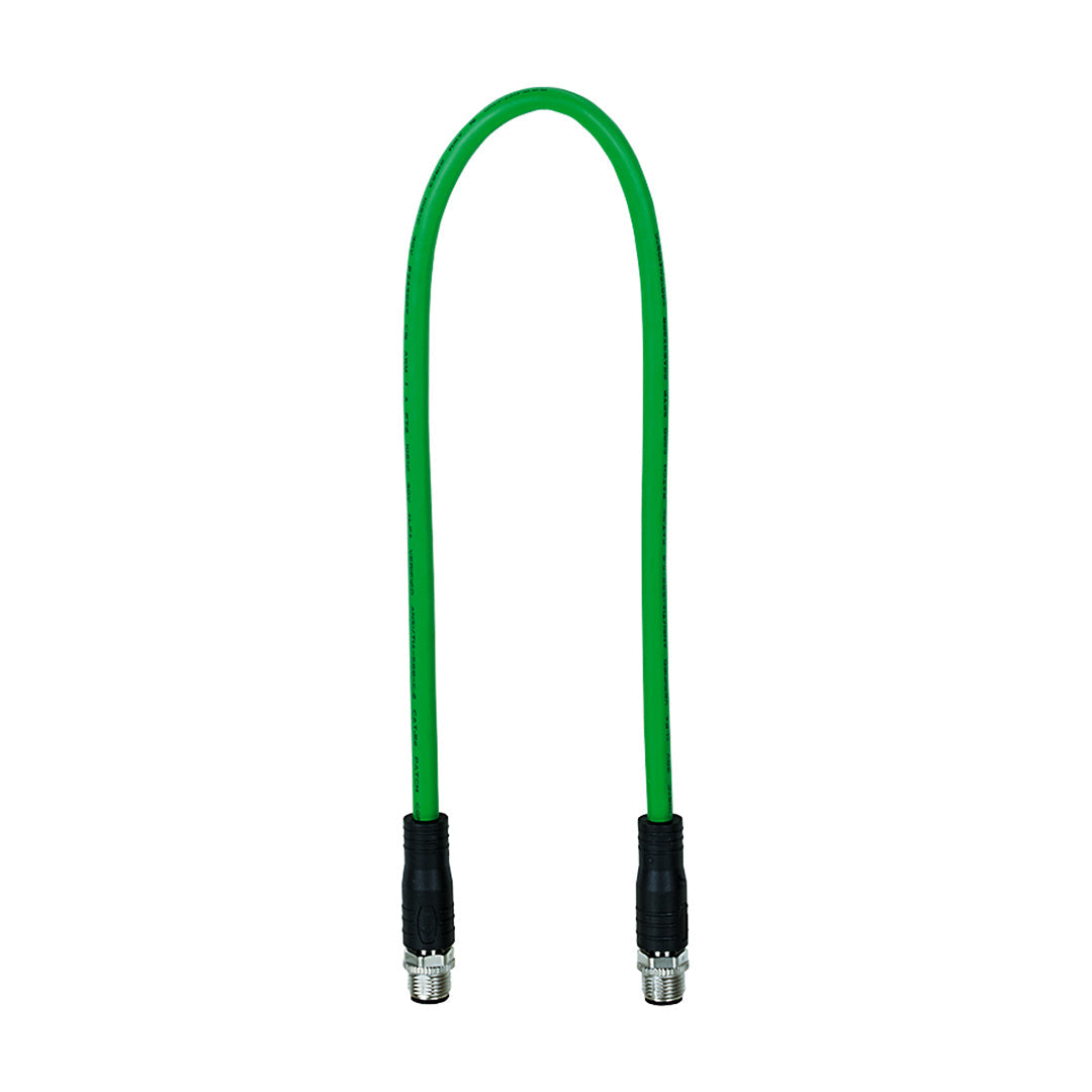 Cable and Plug สายเคเบิ้ลและปลั๊ก PILZ Cable/PN/M12-4SMX/M12-4SMX/D/0,5/Q324/GN code C1000005