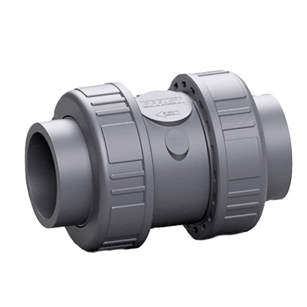 เช็ควาล์ว Effast PVC-U True Union Spring Check Valve รุ่น CV ขนาด 2.1/2 นิ้ว