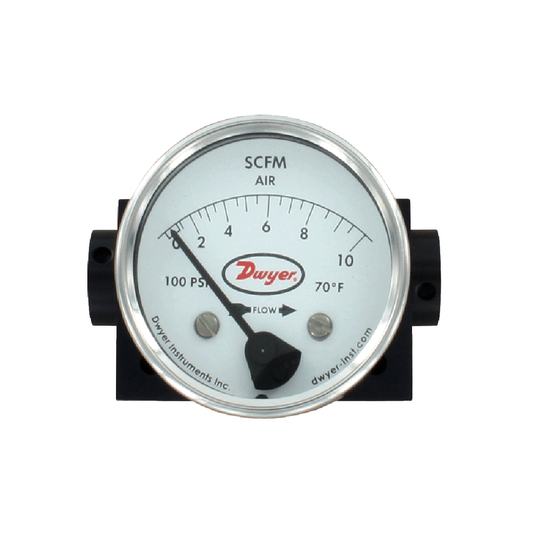 Flowmeter Dwyer เครื่องวัดอัตราการไหล DTFA ซีรีส์สำหรับก๊าซ Range 4.0-40 DTFA-2A-40A